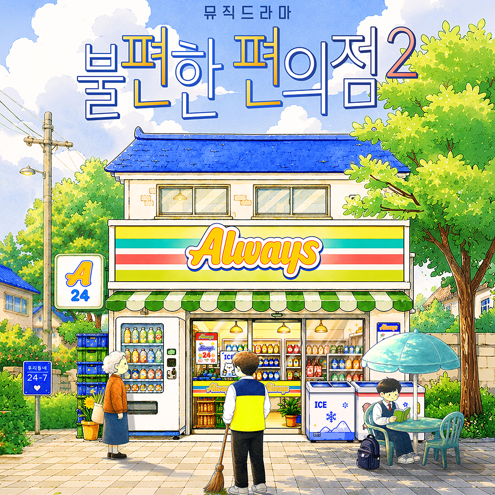뮤직드라마 <불편한 편의점2> 10.30(금)~11.01(일) 썸네일 이미지