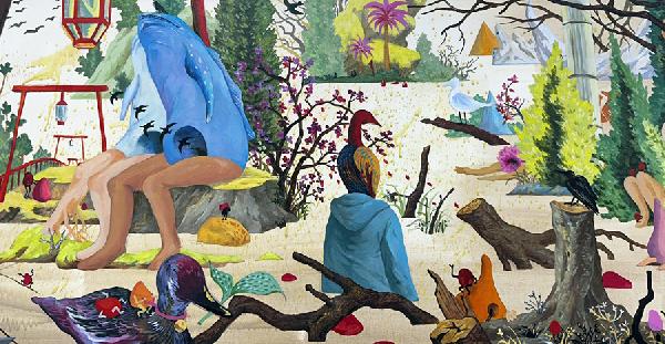 설치미술 작가가 기획자로, 그림이 말을 걸다 썸네일 이미지