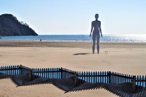 '다대포 해수욕장' 물끄러미 바라봤더니 가슴까지 낙조로 물들었다 썸네일 이미지